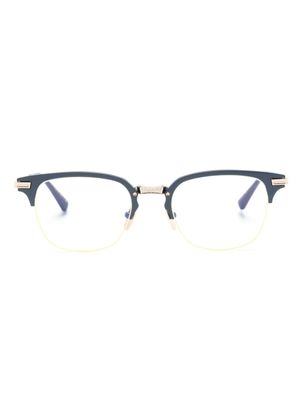 Dita Eyewear lunettes de vue Union Two à monture carrée - Bleu