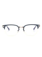 Dita Eyewear lunettes de vue Union Two à monture carrée - Bleu Dita Eyewear lunettes de vue Union Two à monture carrée - Bleu