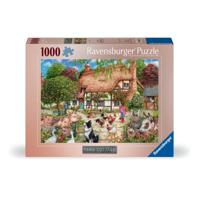 Ravensburger puzzel Farm Cottage - 1000 stukjes