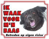 Markiesje Waakbord - Ik waak voor mijn Baas