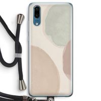 Geo #8: Huawei P20 Transparant Hoesje met koord