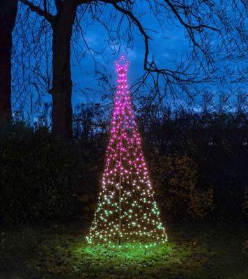 Boom op paal 480l d100h320 cm rgb - Annas collection