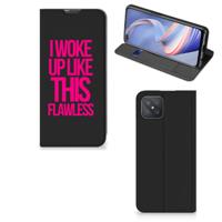 OPPO Reno4 Z 5G Hoesje met tekst Woke Up - Origineel Cadeau Zelf Maken