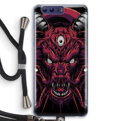 Hell Hound and Serpents: Honor 9 Transparant Hoesje met koord