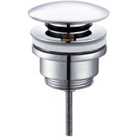 Clickwaste Afvoerplug Messing Chroom - Hoogwaardige Afvoeroplossing