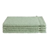 Byrklund Washandjes 16x21 cm 4 Stuks Jade/Katoen