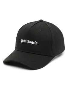 Palm Angels casquette à logo brodé - Noir