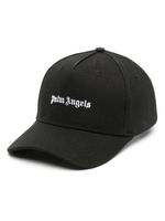 Palm Angels casquette à logo brodé - Noir - thumbnail