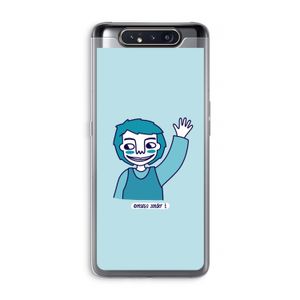 Zwaai: Samsung Galaxy A80 Transparant Hoesje
