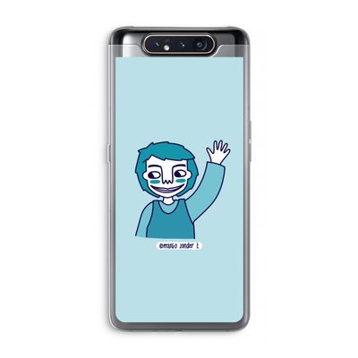 Zwaai: Samsung Galaxy A80 Transparant Hoesje