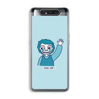 Zwaai: Samsung Galaxy A80 Transparant Hoesje