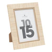 Atmosphera Fotolijstje - voor 10 x 15 cm foto - beige - mdf/glas - ornament frame 14.8 x 19.5 cm Atmosphera Fotolijstje - voor 10 x 15 cm foto - beige - mdf/glas - ornament frame 14.8 x 19.5 cm