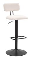 BARKRUK MET LIFTLICHT WIT CM 41X47,5X85-106,5(ZITTING CM 61-83) SET 2ST