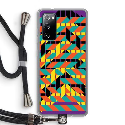 Skew Bee 2: Samsung Galaxy S20 FE / S20 FE 5G Transparant Hoesje met koord