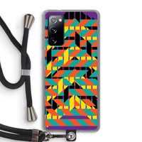 Skew Bee 2: Samsung Galaxy S20 FE / S20 FE 5G Transparant Hoesje met koord