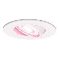 Pittsburg Smart inbouwspot - 5,5 Watt 345 Lumen - Wifi + Bluetooth - RGBWW - GU10 - Google Home, Amazon Alexa en Siri - IP20 voor binnen - Wit - Kantelbaar