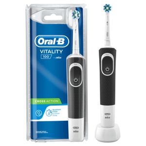 Oral-B Vitality 100 Black CrossAction Elektrische Tandenborstel Powered By Braun