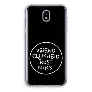 Vriendelijkheid: Samsung Galaxy J5 (2017) Transparant Hoesje
