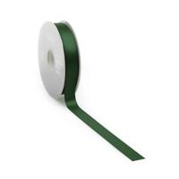 Satijnlint PREMIUM Double face 25mm x 25 meter antique green