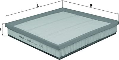 Luchtfilter LX3888