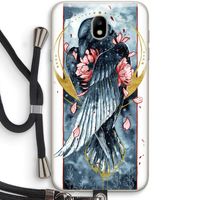 Golden Raven: Samsung Galaxy J7 (2017) Transparant Hoesje met koord