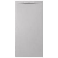 Zenon Essenza West Douchebak - 160x70cm - antislip - antibacterieel - mineraalmarmer - rechthoek - Ego wit SW1182593 / SW1212353