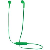 Xd Collection Oortelefoon Bluetooth 70 Cm Abs/eva Groen 3-delig - thumbnail