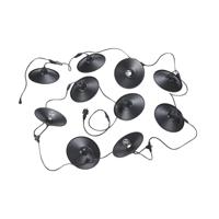 Trio LichtslingerChain zwart 10 lampjes - R74771932