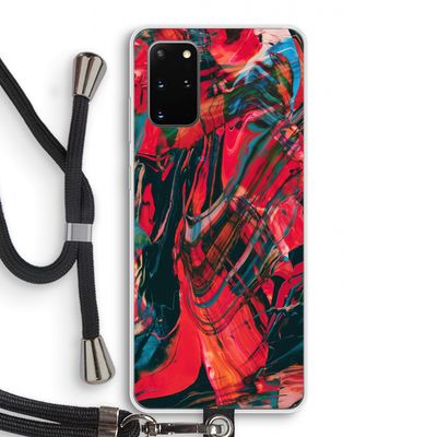 Endless Descent: Samsung Galaxy S20 Plus Transparant Hoesje met koord