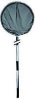 KNS Schepnet Rond Ø66cm - 6mm Hexa Net - Visvriendelijk Aluminium - Ambachtelijk Engels