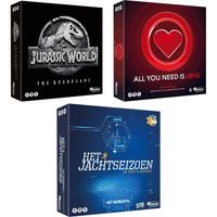 Spellenbundel - 3 Stuks - Jurassic World the boardgame & All You Need Is Love Bordspel & Temptation Island - thumbnail