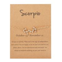 Sterrenbeeld armband goud - Schorpioen - sterrenbeeld - Spiritueelboek.nl