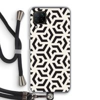 Crazy pattern: Huawei P40 Lite Transparant Hoesje met koord Crazy pattern: Huawei P40 Lite Transparant Hoesje met koord