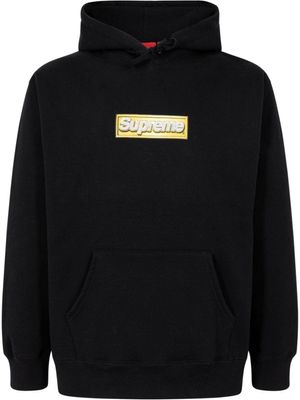 Supreme hoodie Bling à logo Box - Noir