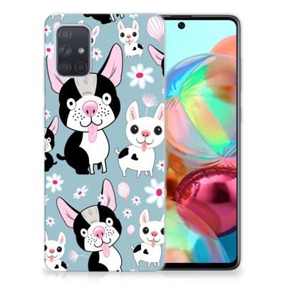 Samsung Galaxy A71 | TPU Hoesje | Hondjes
