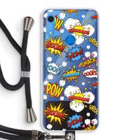 Pow Smack: Huawei Y6s Transparant Hoesje met koord
