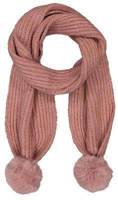 HEMA Kinder Sjaal Met Pompons HEMA Kinder Sjaal Met Pompons