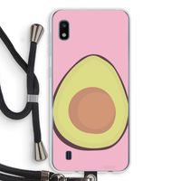 Avocado: Samsung Galaxy A10 Transparant Hoesje met koord Avocado: Samsung Galaxy A10 Transparant Hoesje met koord