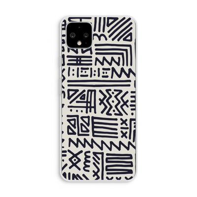 Marrakech print: Pixel 4 XL Transparant Hoesje