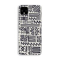 Marrakech print: Pixel 4 XL Transparant Hoesje
