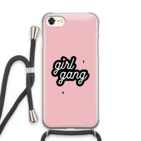 Girl Gang: iPhone 7 Transparant Hoesje met koord