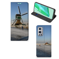 OnePlus 9 Pro Book Cover Schaatsers