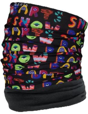 Barts Multi Col Polar Bandana Met Fleece Snow (zwart) Zwart