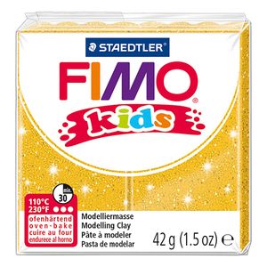 Fimo FIMO Boetseerklei Glitter Goud, 42gr