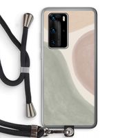 Geo #6: Huawei P40 Pro Transparant Hoesje met koord