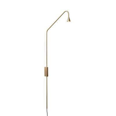 Trizo21 Austere-Wall Wandlamp - Goud - Met stekker
