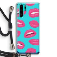 Bite my lip: Huawei P30 Pro Transparant Hoesje met koord