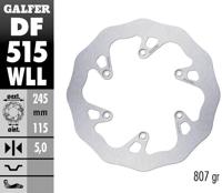 GALFER golf remschijf "df515 wave rotor df515 wll offroad rigid muddy