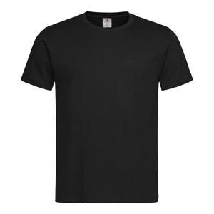 Zwart basic heren t shirt ronde hals - 100% katoen - onder shirts