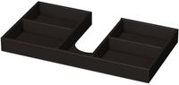 Beaux Marseille lade verdeler voor lade 80cm zwart Beaux Marseille lade verdeler voor lade 80cm zwart